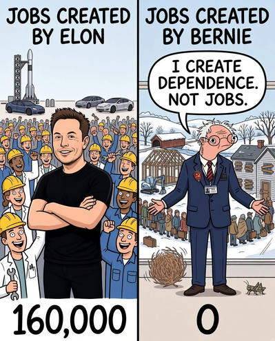 Bernie Creates …