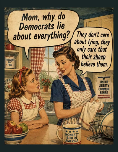 Dem Lie to Sheep